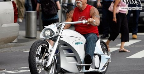 Elektryczny chopper z Orange County Choppers